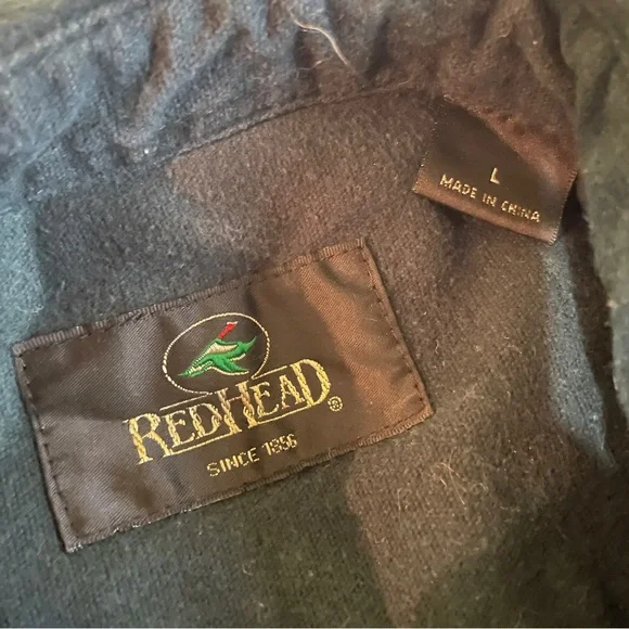 Dark Green Redhead Flannel - Size L - Picture 6 of 7